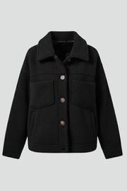 Button Front Fleece Jacket