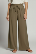 High Waist Wide Leg Palazzo Trousers