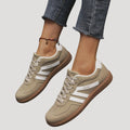 Lace-Up Low Top Casual Trainers