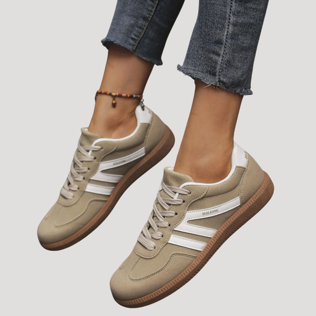 Lace-Up Low Top Casual Trainers