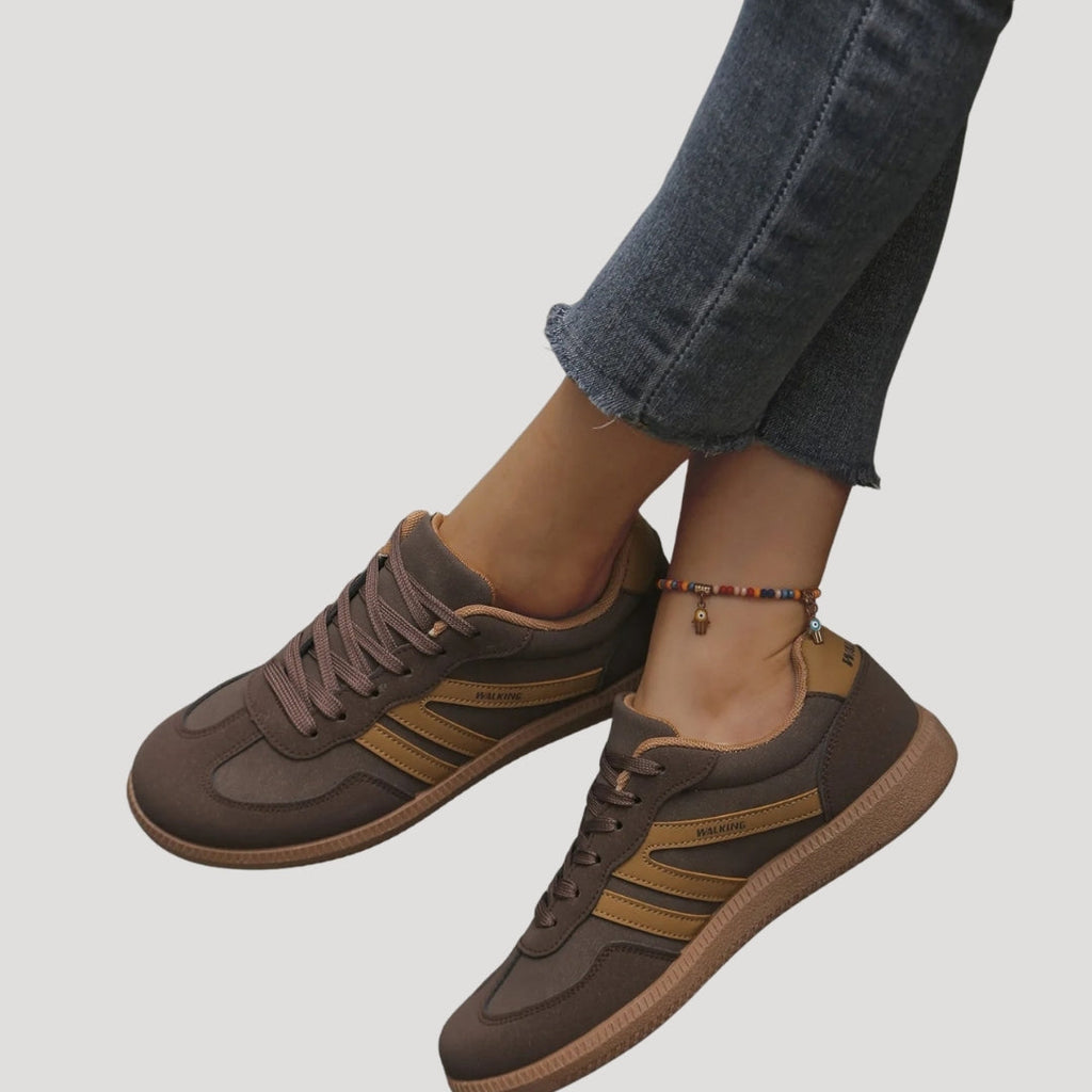 Lace-Up Low Top Casual Trainers