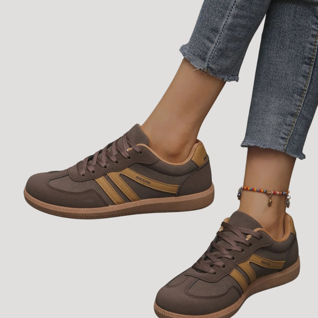Lace-Up Low Top Casual Trainers