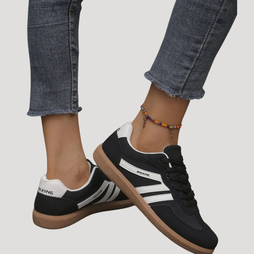 Lace-Up Low Top Casual Trainers