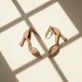 Peep Toe Heeled Sandals