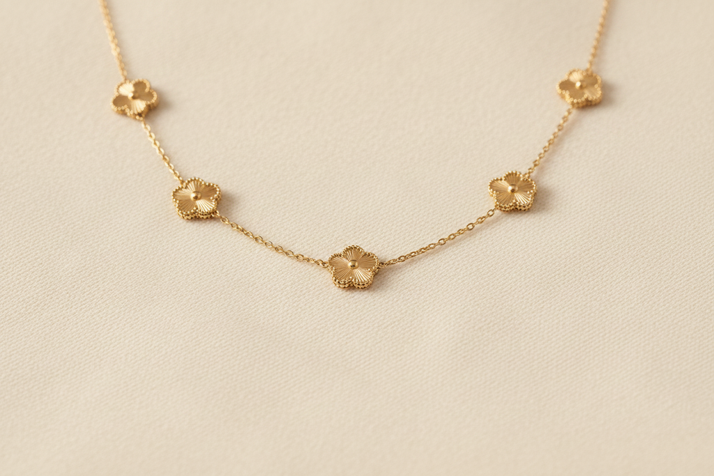 Blossom Chain Necklace | Ivory Nova