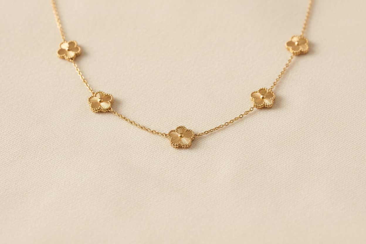 Blossom Chain Necklace | Ivory Nova