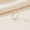 Pearl Ring | Gold-Plated | Ivory Nova
