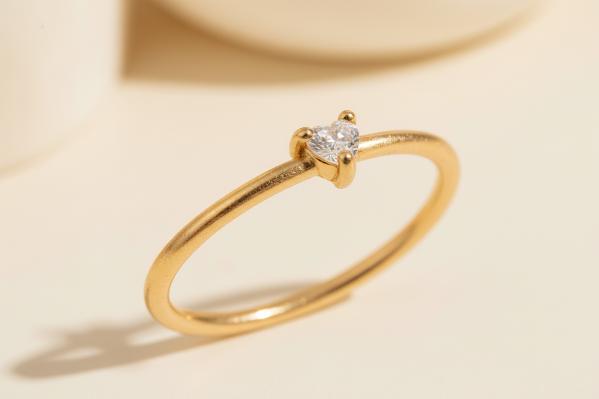 Heart Ring | Gold-Plated