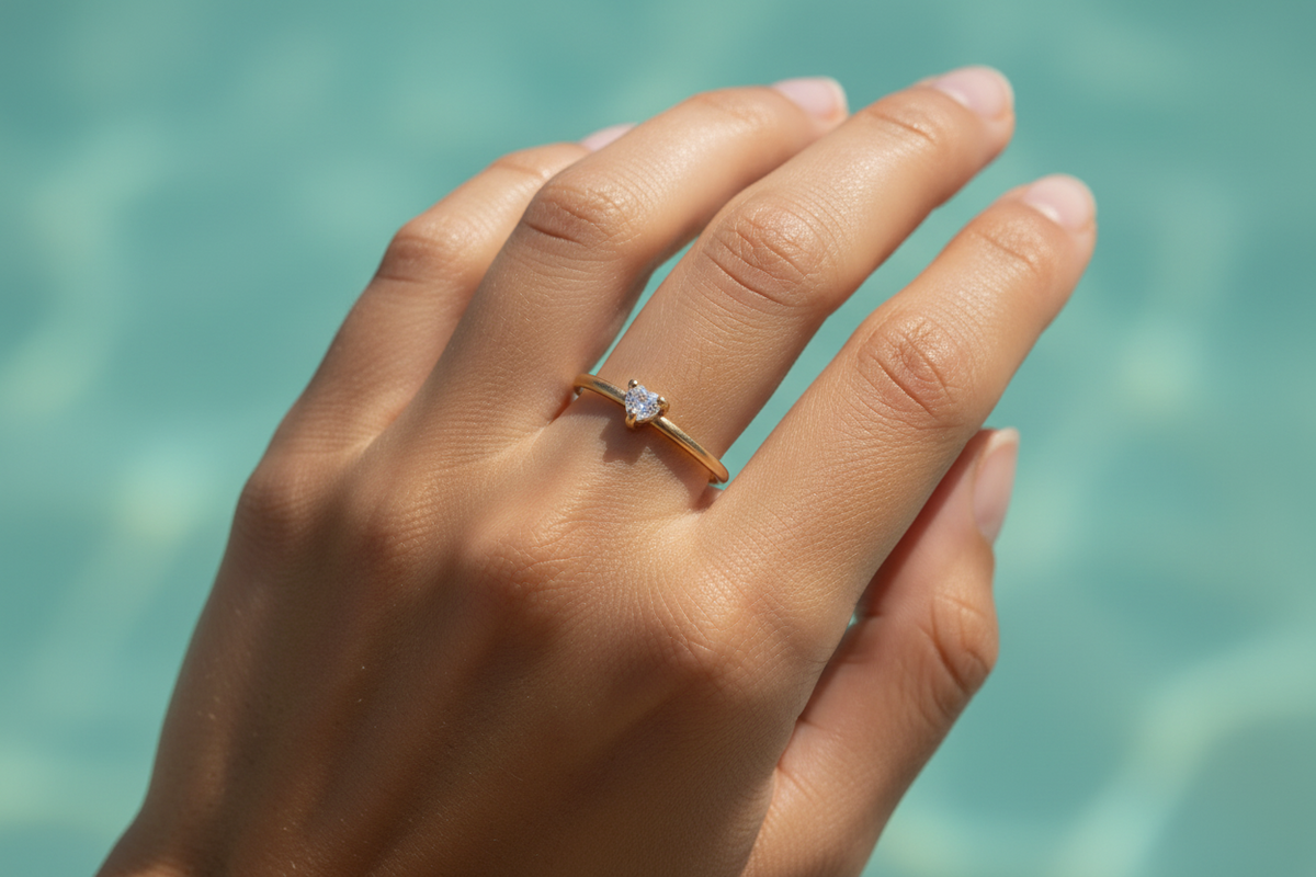 Heart Ring | Gold-Plated
