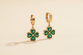 Clover Stud Earrings | Gold-Plated |