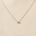 Pendant Necklace | Gold-Plated | Ivory Nova