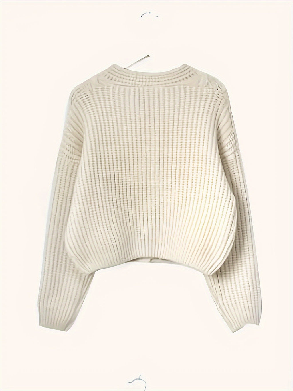 Chunky Cable Knit Button Cardigan