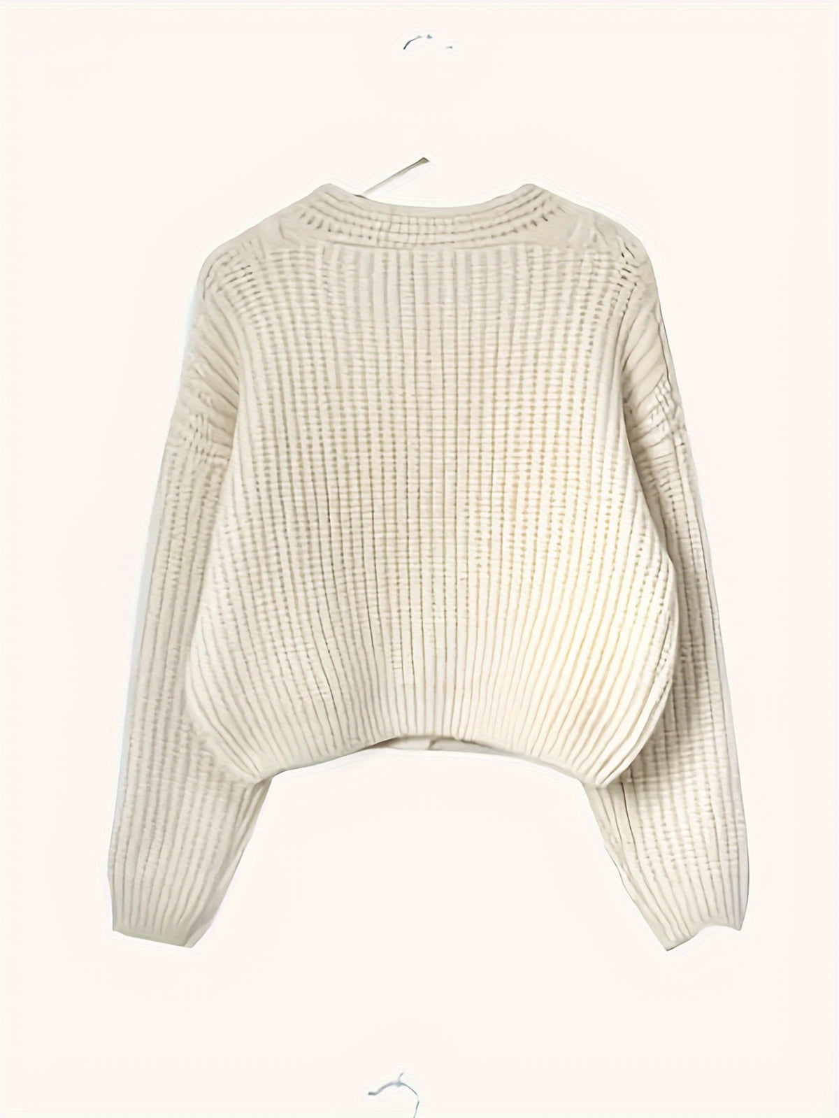 Chunky Cable Knit Button Cardigan