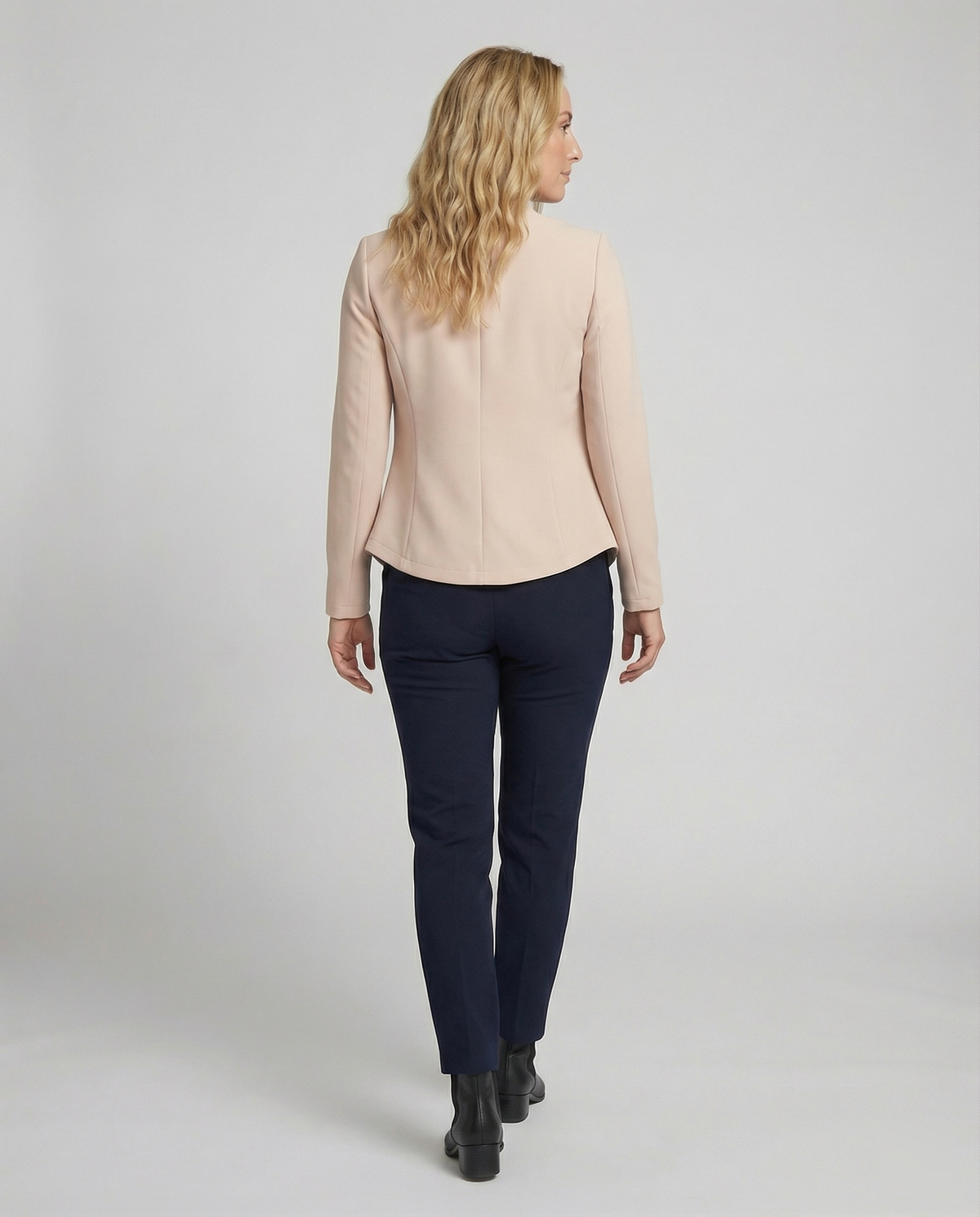 Women's Open Front Blazer Tailored Fit for Work