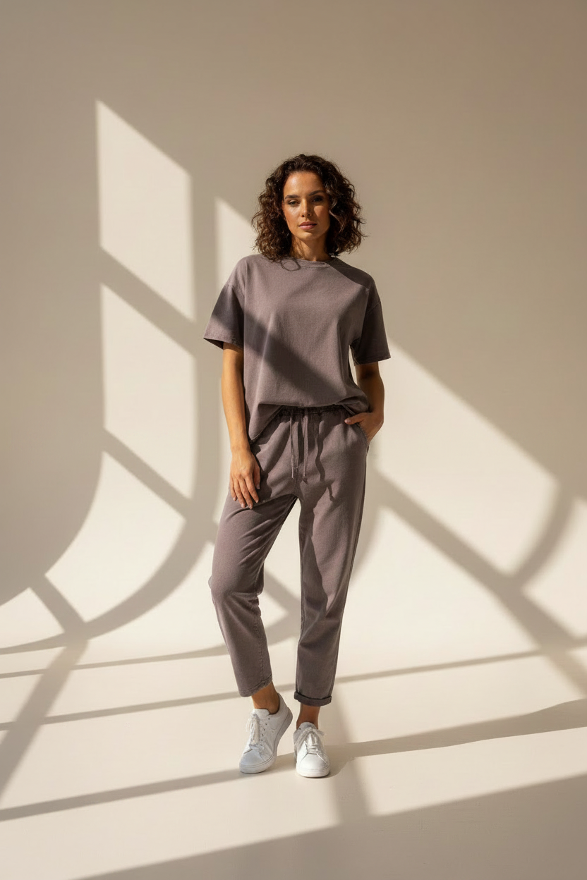 Relaxed Two Piece Lounge Set