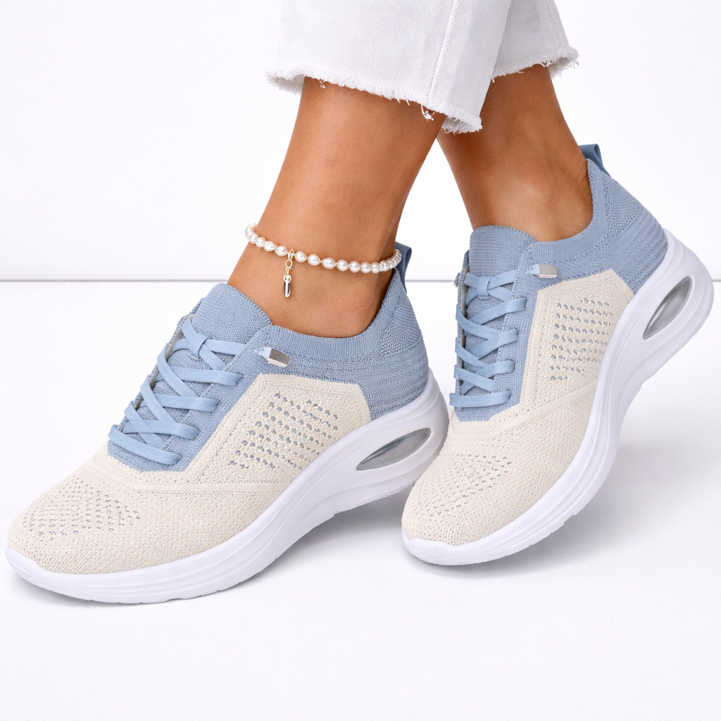 Slip-On Cushioned Walking Trainers