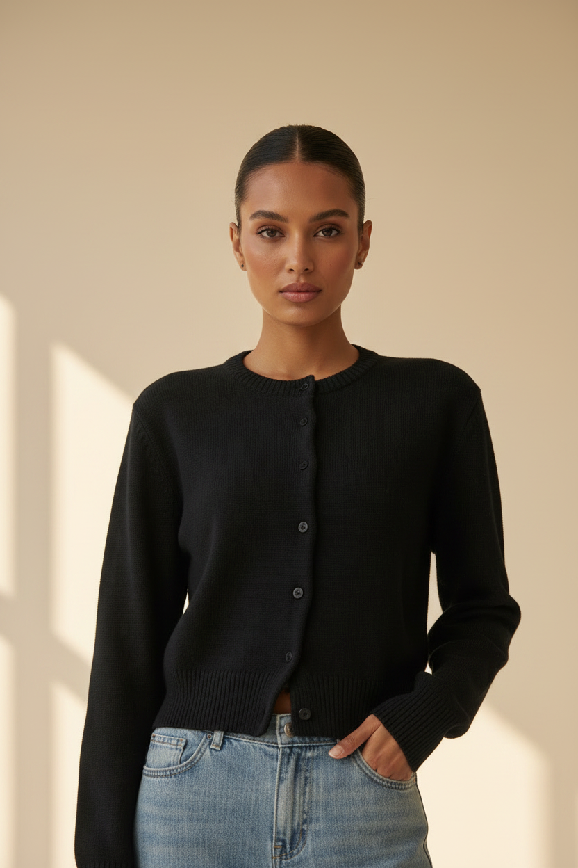 Long Sleeve Knit Cardigan