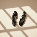 Slingback Block Heel Shoes
