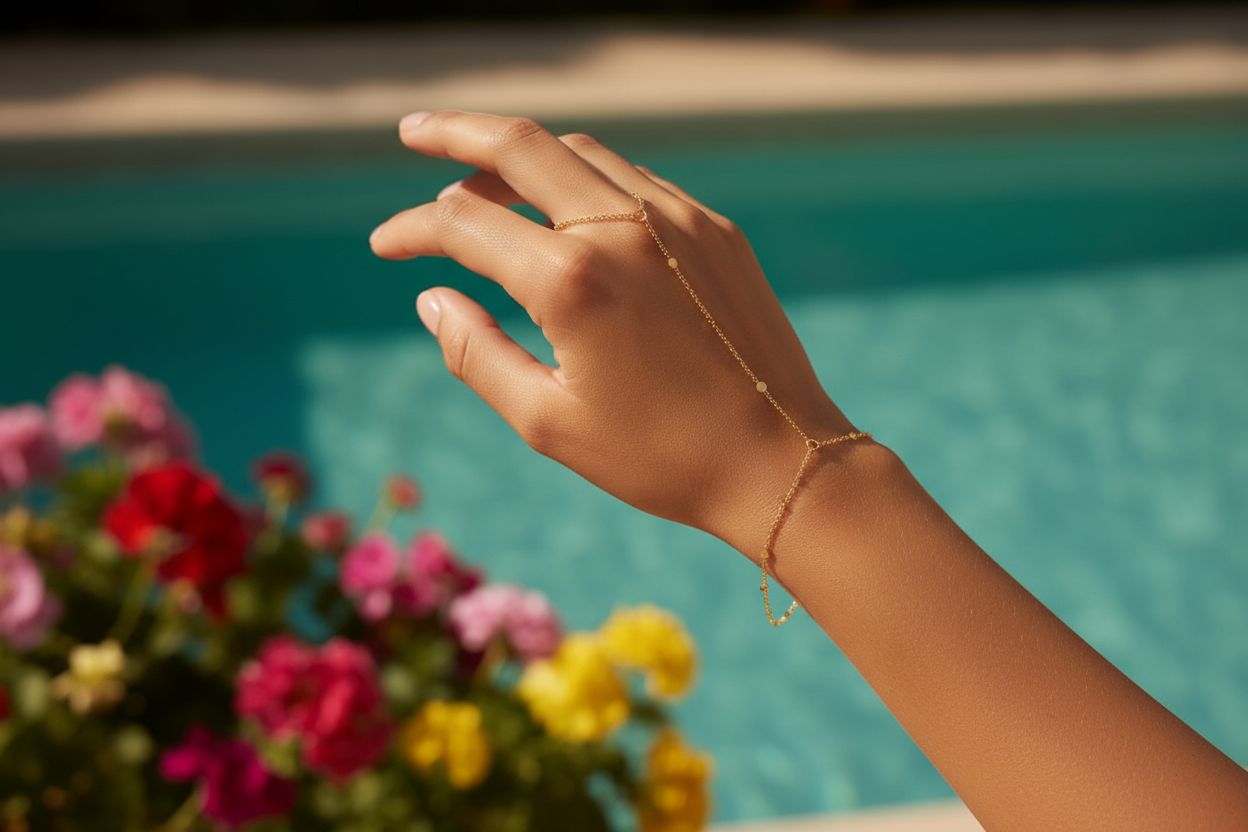 Minimal Chain Bracelet