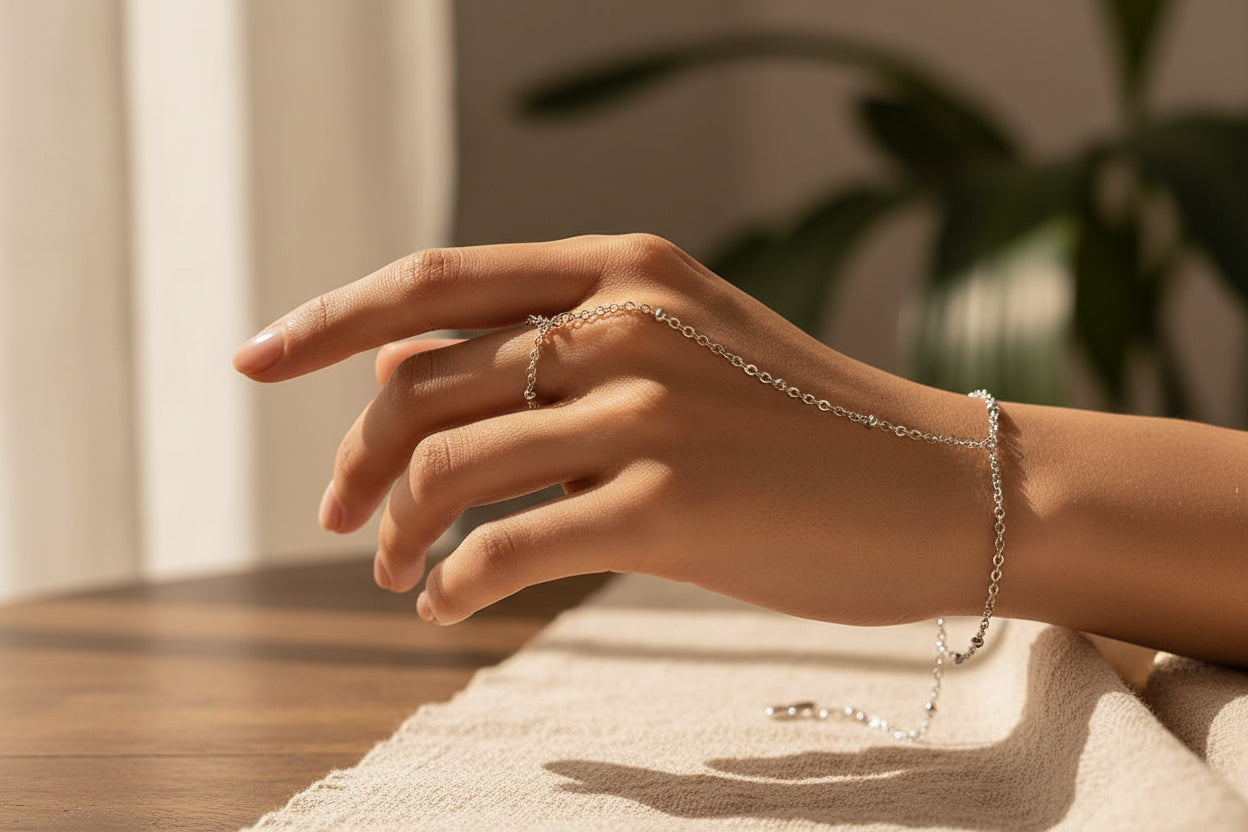 Fine Chain Bracelet | Ivory Nova