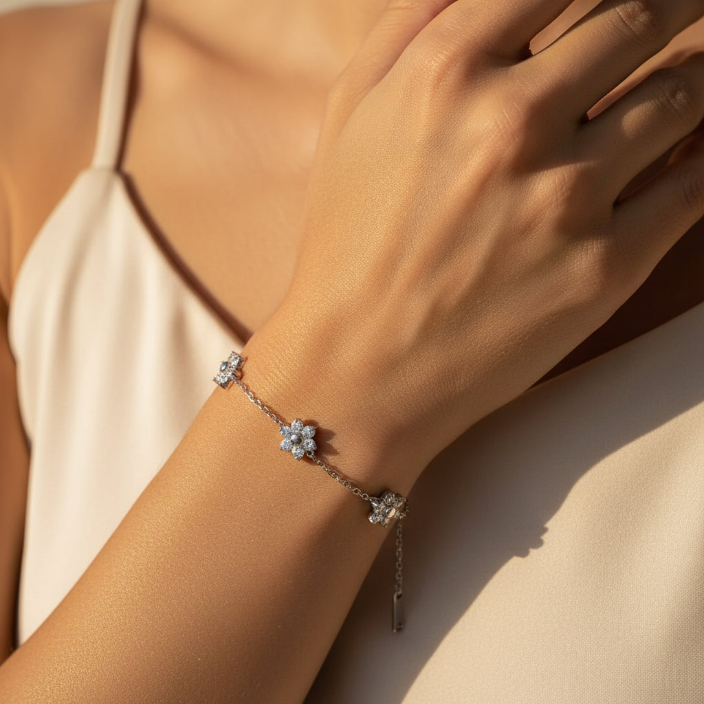 Flower Bracelet | Ivory Nova