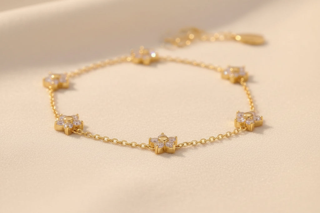 Flower Bracelet | Ivory Nova