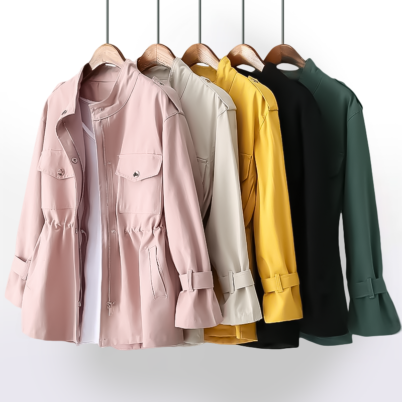 Belted Notch Lapel Blazer