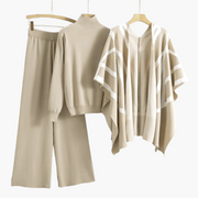 Lightweight Three-Piece Knit Set