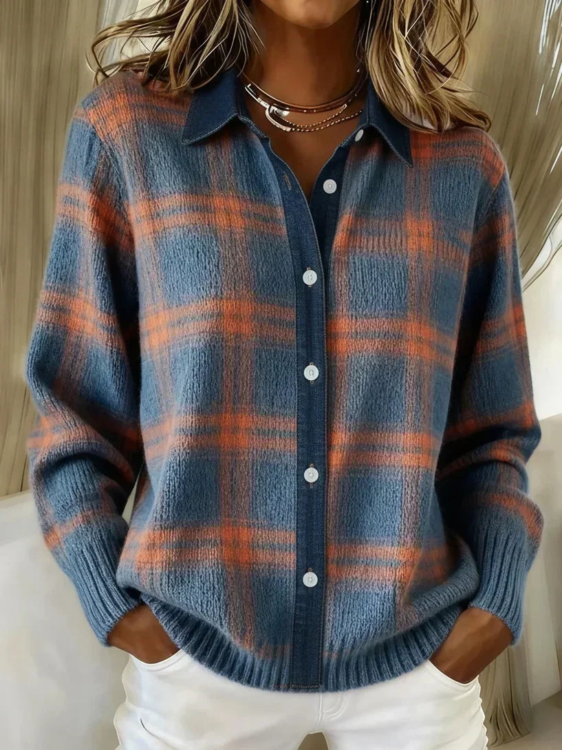 Longline Button Front Knit Cardigan