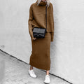 Knit Top Maxi Skirt Co-Ord Set