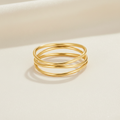 Intertwined Band Ring | Gold-Plated