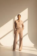 Zip Up Wide Leg Co-Ord Set