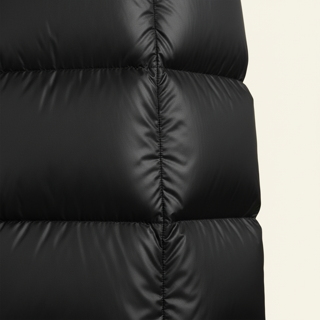Long Hooded Quilted Puffer Jacket