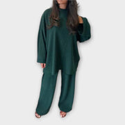 Plus Size Set - Ribbed Style