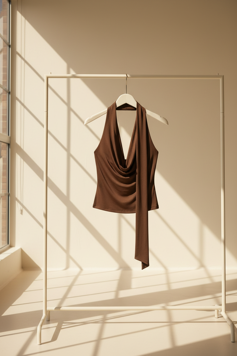 Halter Neck Scarf Top