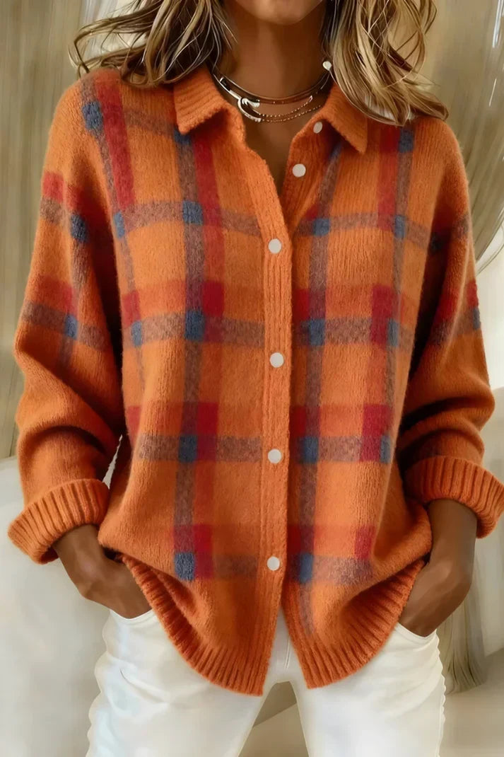 Longline Button Front Knit Cardigan