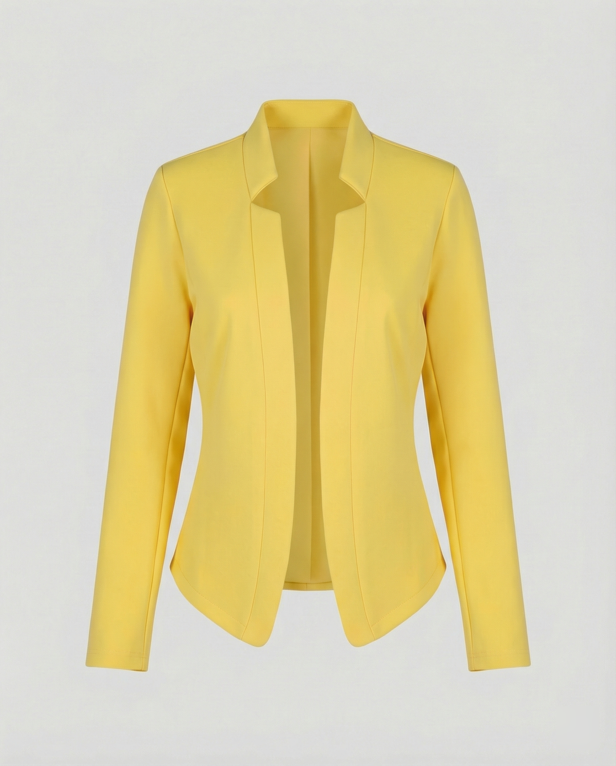 Women's Open Front Blazer Tailored Fit for Work
