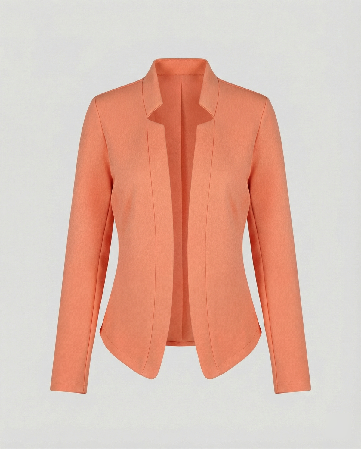 Women's Open Front Blazer Tailored Fit for Work