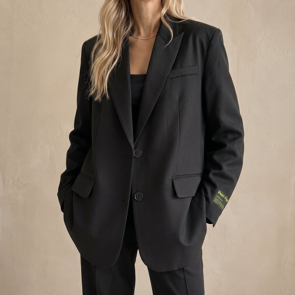 Oversized Longline Tailored Blazer