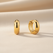 Essential Hoop Earrings | Gold-Plated