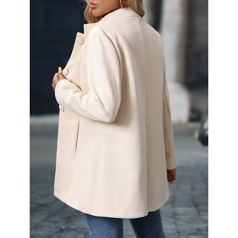 Stand Collar Autumn Coat