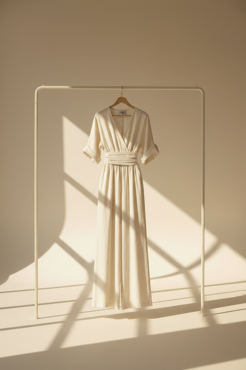 Wrap Wide Leg Jumpsuit