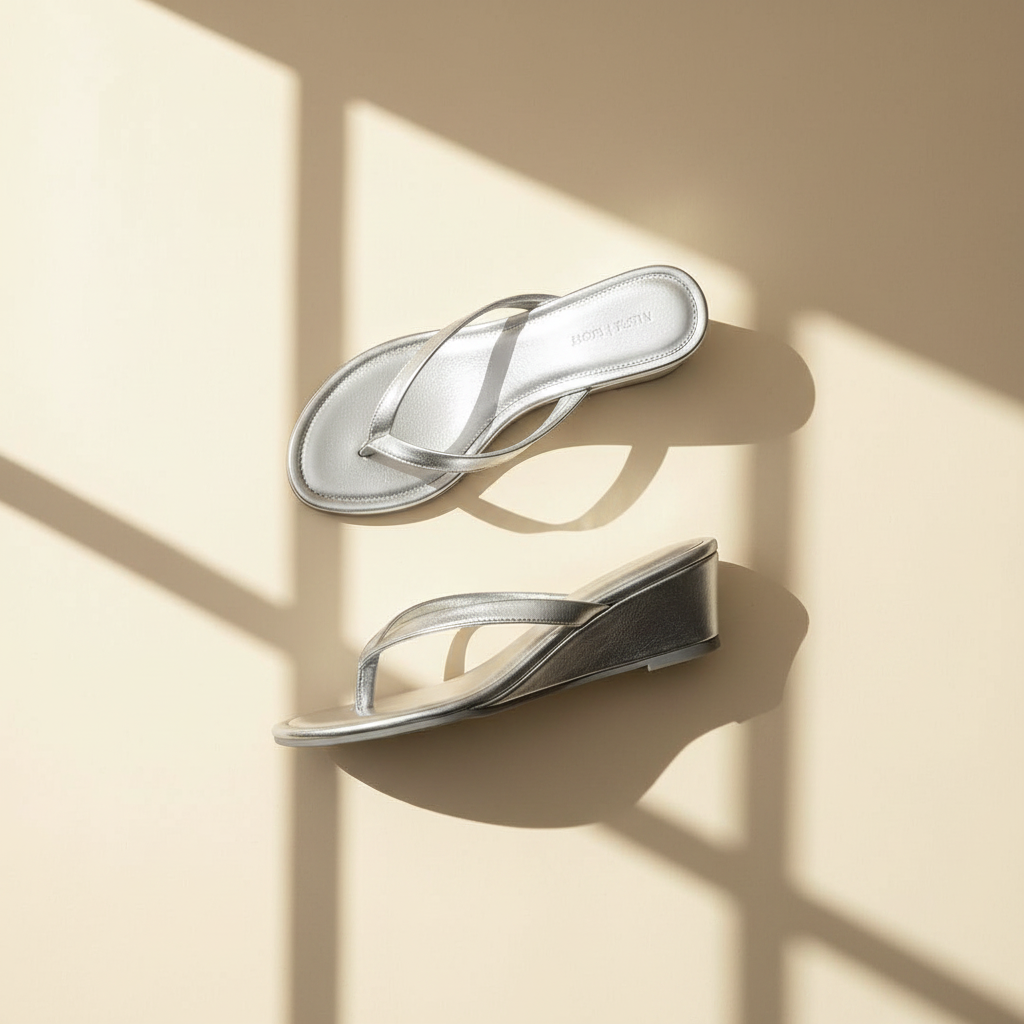 Wedge Thong Sandals