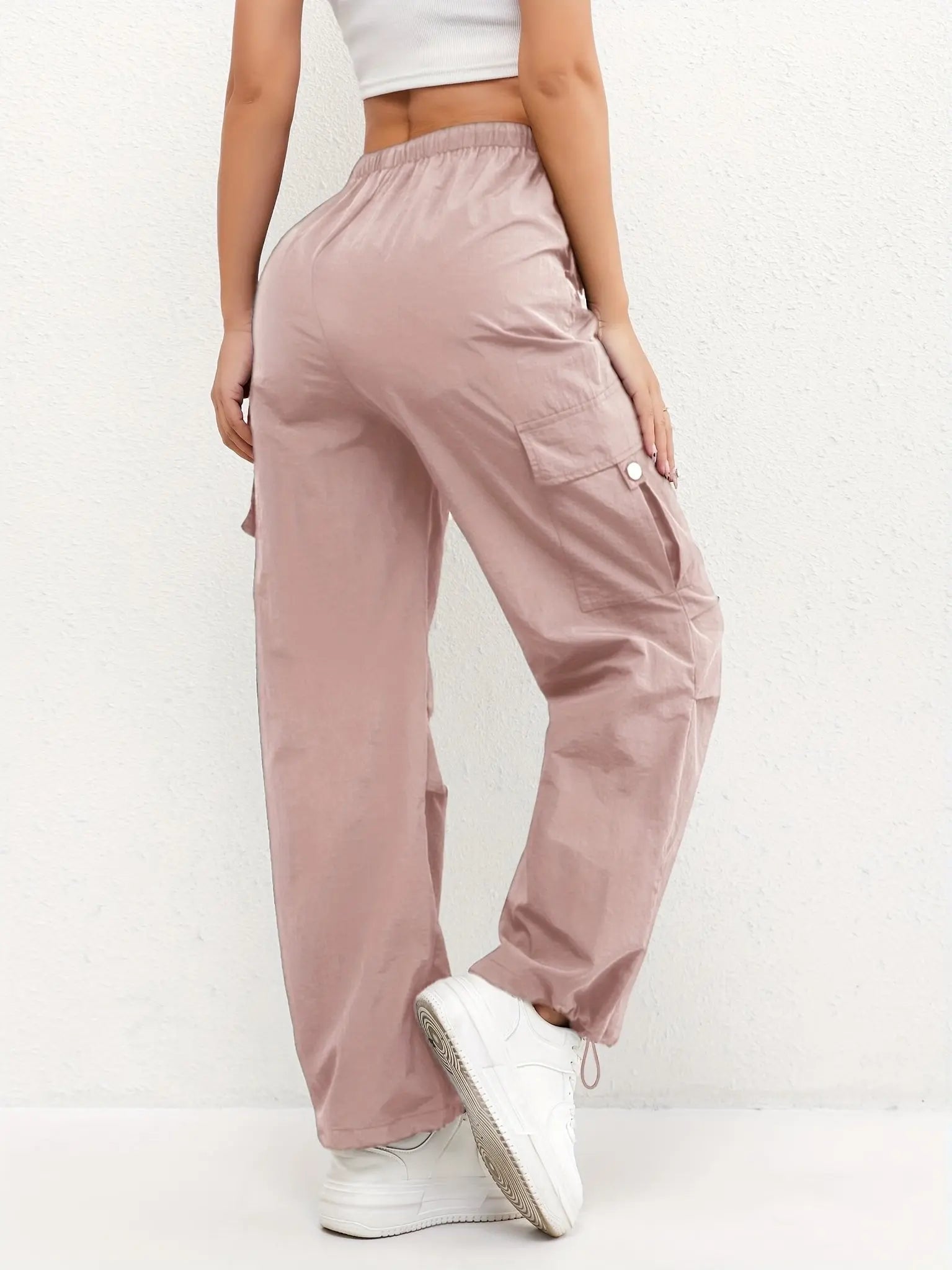 Parachute Cargo Drawstring Trousers