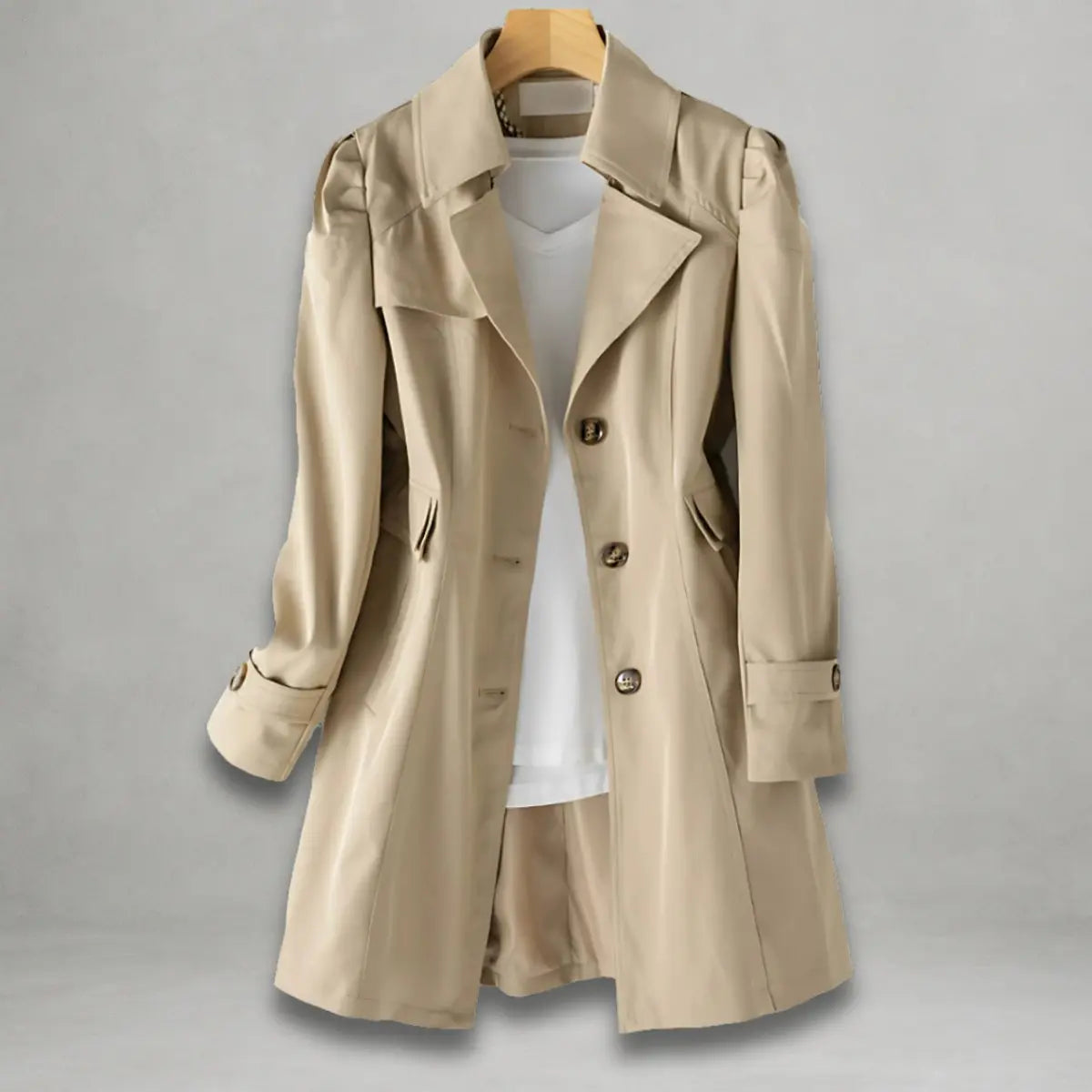 Tailored Single Breasted Coat