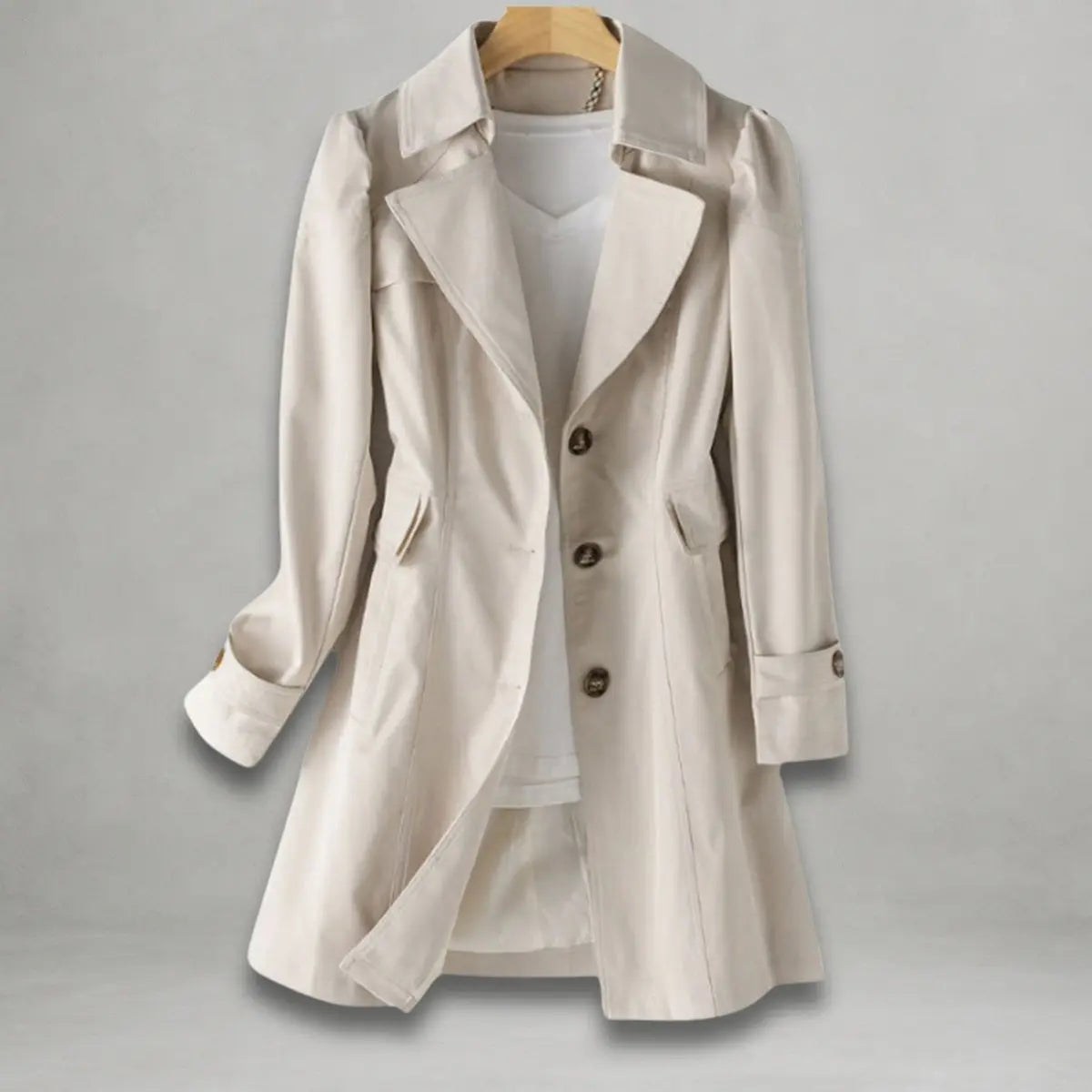 Tailored Single Breasted Coat