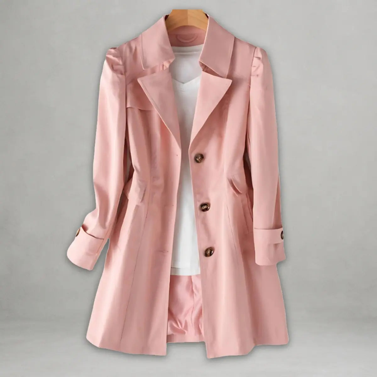 Tailored Single Breasted Coat