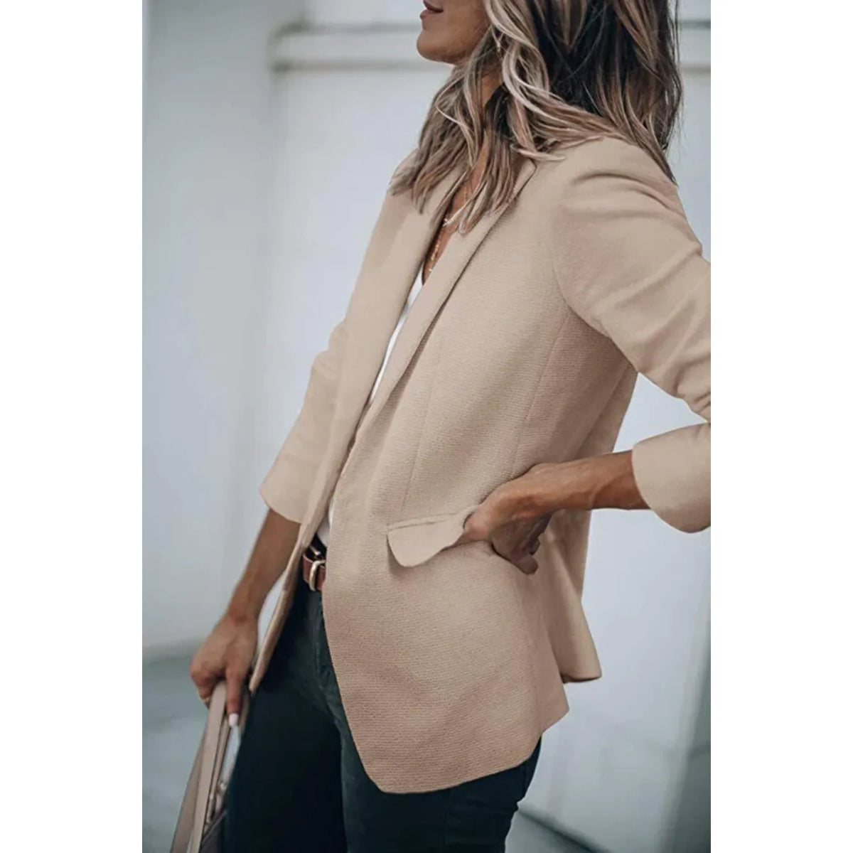 Tailored Fitted Classic Blazer