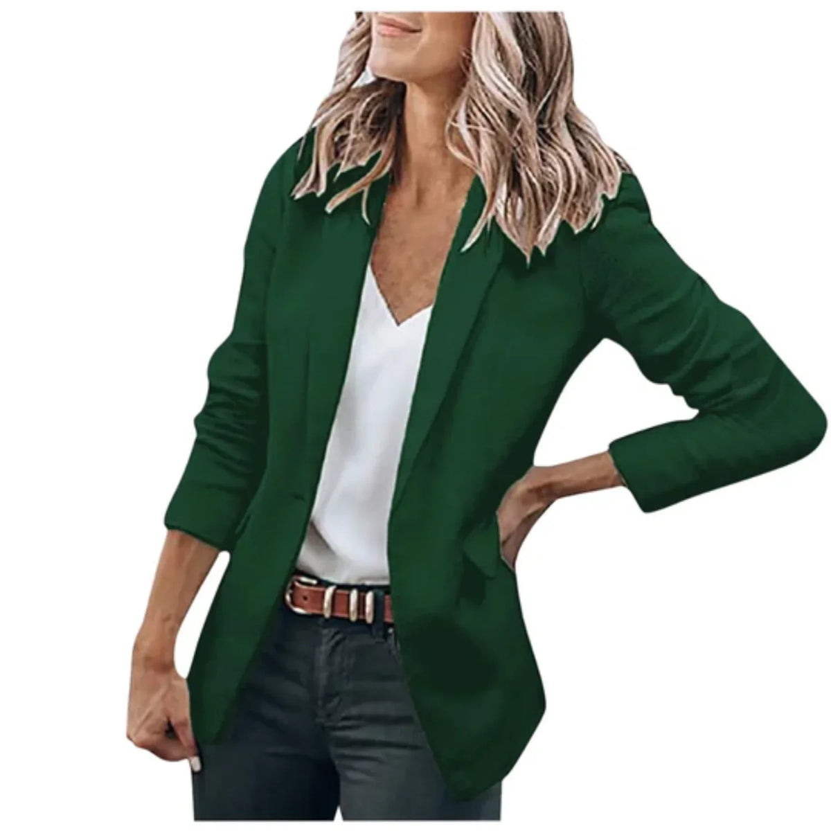 Tailored Fitted Classic Blazer