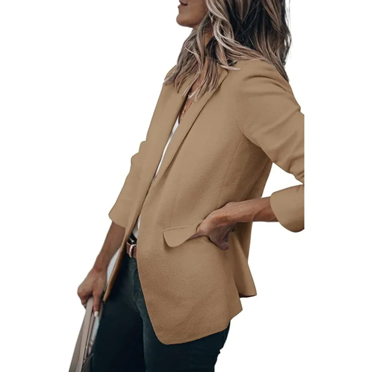 Tailored Fitted Classic Blazer